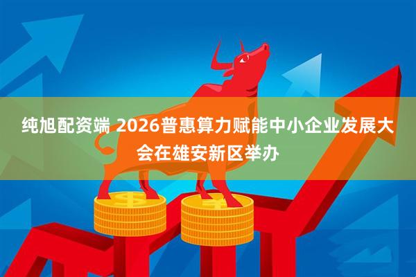 纯旭配资端 2026普惠算力赋能中小企业发展大会在雄安新区举办